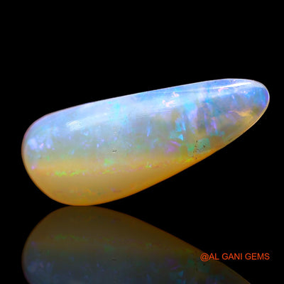 2.00 Cts Natural Australian Fire Opal Fancy Cabochon Loose Gemstone For Jewelry 15x6x3 mm AC-688