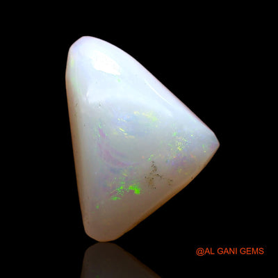 2.40 Cts Natural Australian Fire Opal Loose Gemstone Trillion Cabochon 13x9x3 mm AC-689