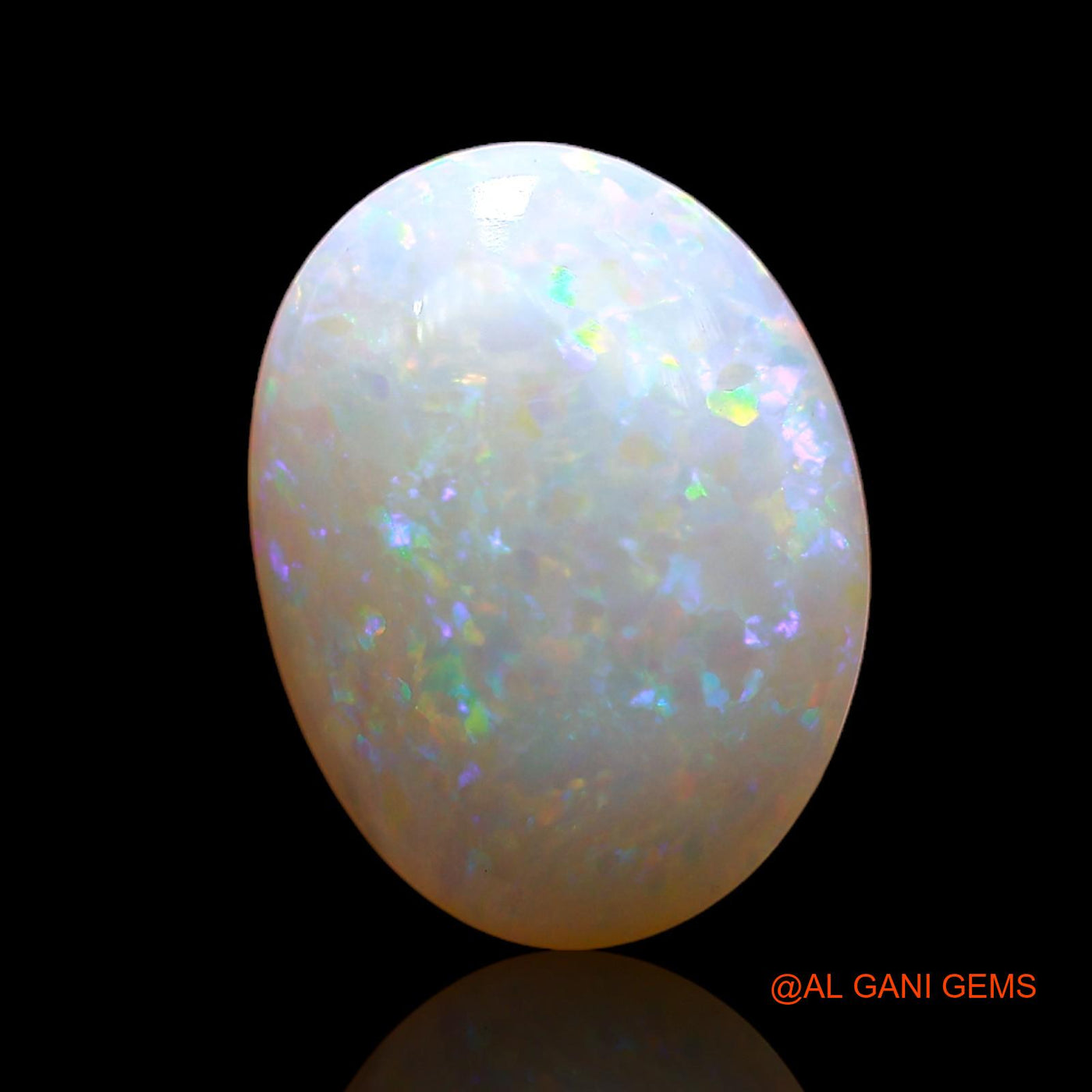 2.60 Cts Natural Australian Fire Opal Oval Cabochon Loose Gemstone For Jewelry 12x9x4 mm AC-690