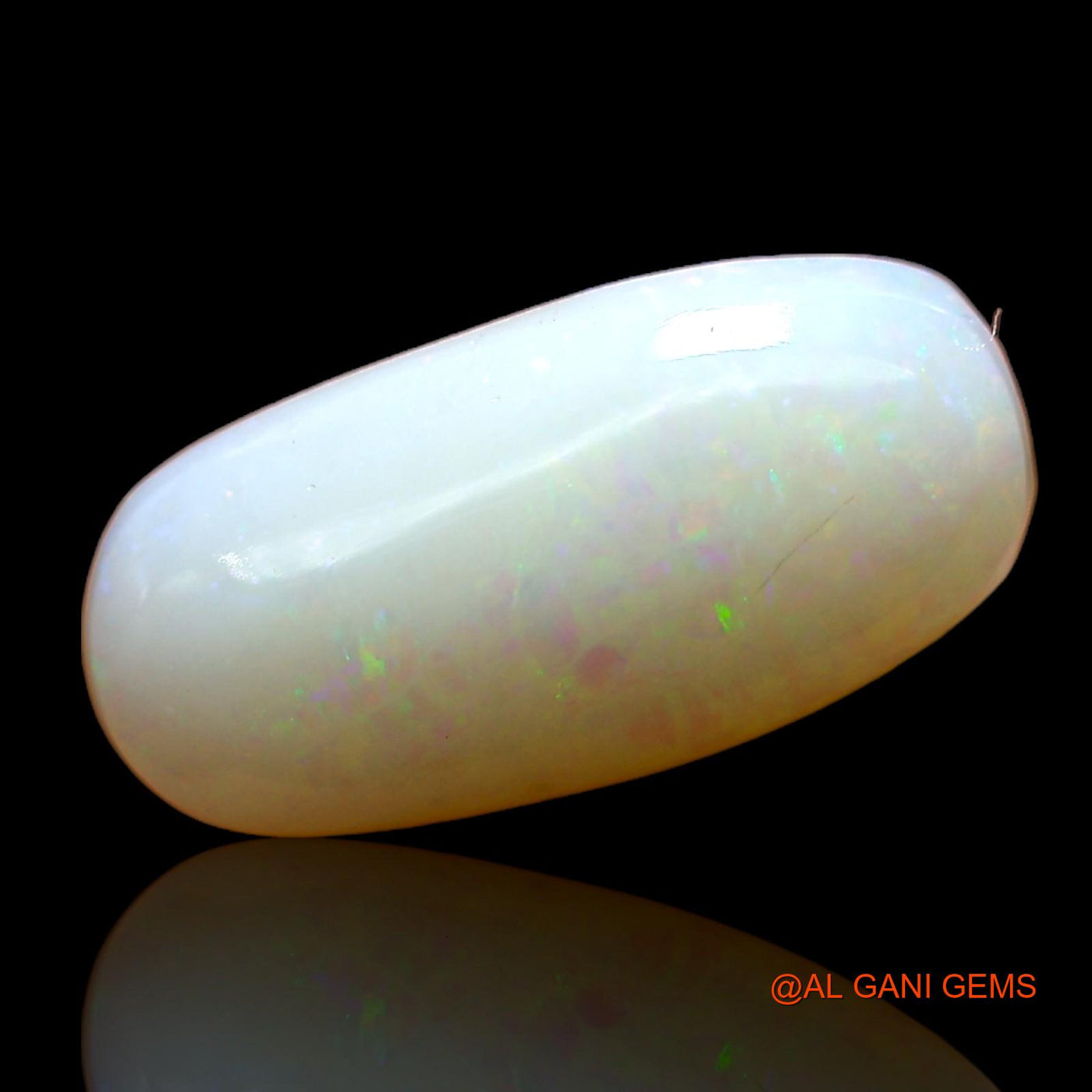 2.20 Cts Natural Australian Fire Opal Loose Gemstone Oval Cabochon 14x7x3 mm AC-696