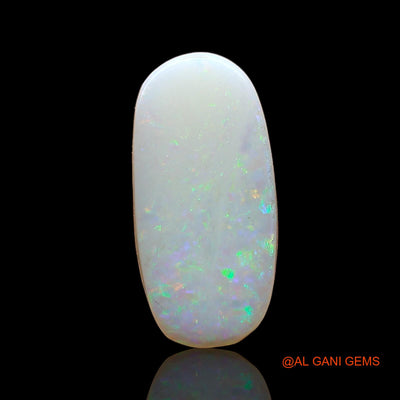 2.20 Cts Natural Australian Fire Opal Loose Gemstone Oval Cabochon 14x7x3 mm AC-696