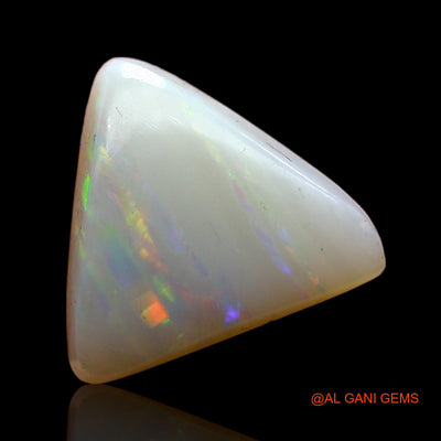 2.50 Cts Unheated Australian Fire Opal Loose Gemstone Trillion Cabochon Natural 11x10x4 mm AC-697