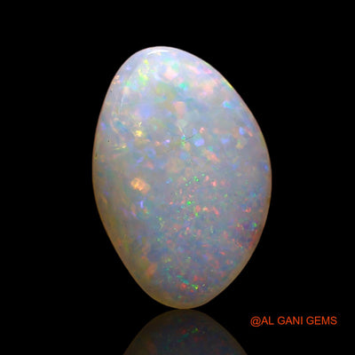 1.80 Cts Natural Australian Fire Opal Loose Gemstone Fancy Cabochon 12x8x3 mm AC-699