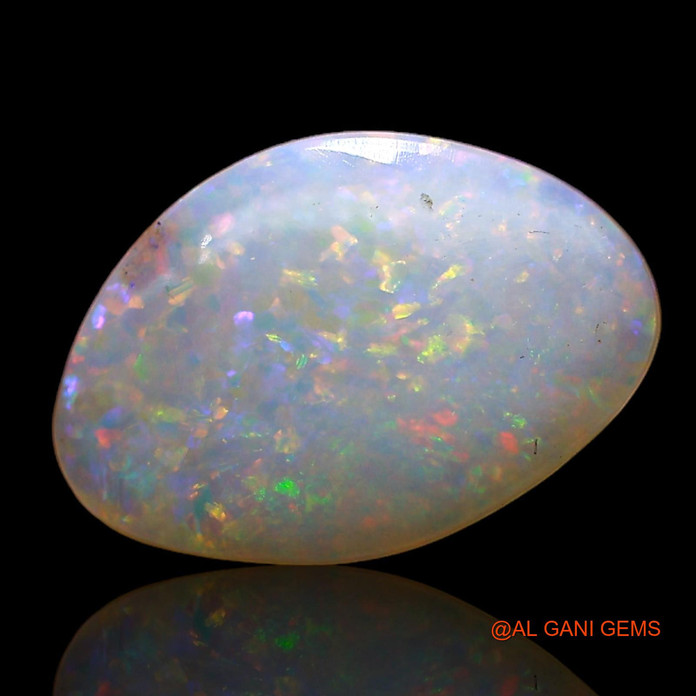 1.80 Cts Natural Australian Fire Opal Loose Gemstone Fancy Cabochon 12x8x3 mm AC-699