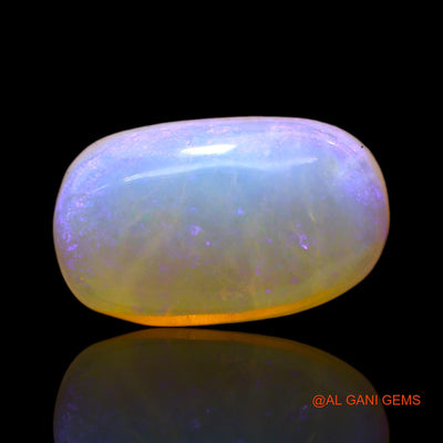 14.00 Cts Unheated Australian Fire Opal Loose Gemstone Oval Cabochon Natural 21x12x7 mm AC-6