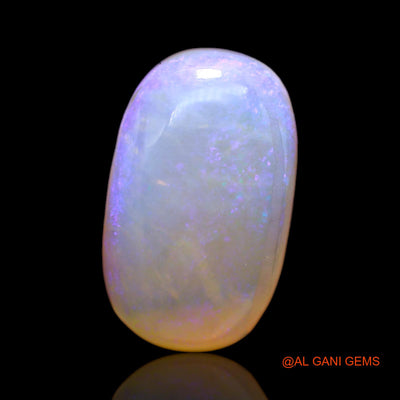 14.00 Cts Unheated Australian Fire Opal Loose Gemstone Oval Cabochon Natural 21x12x7 mm AC-6
