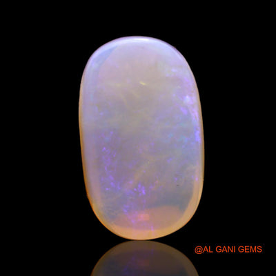 14.00 Cts Unheated Australian Fire Opal Loose Gemstone Oval Cabochon Natural 21x12x7 mm AC-6