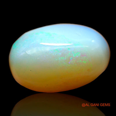 2.60 Cts Natural Australian Fire Opal Loose Gemstone Oval Cabochon 12x8x4 mm AC-700