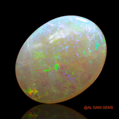 2.50 Cts Natural Australian Fire Opal Loose Gemstone Oval Cabochon 12x9x3 mm AC-702