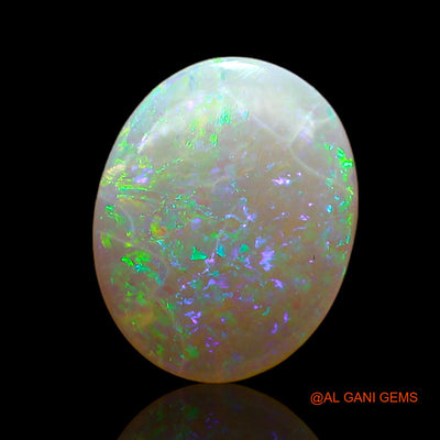 2.50 Cts Natural Australian Fire Opal Loose Gemstone Oval Cabochon 12x9x3 mm AC-702