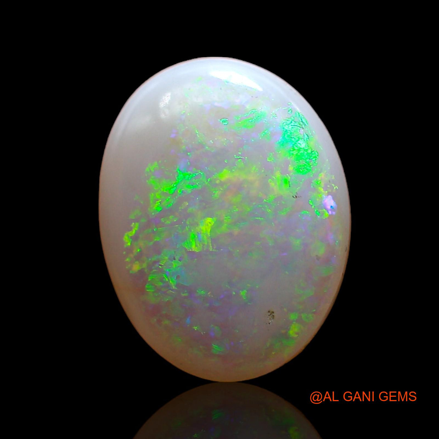 Natural Untreated Fire Opal Loose Gemstone Oval Cabochon From Australia 2.40 Cts 12x9x3 mm AC-703