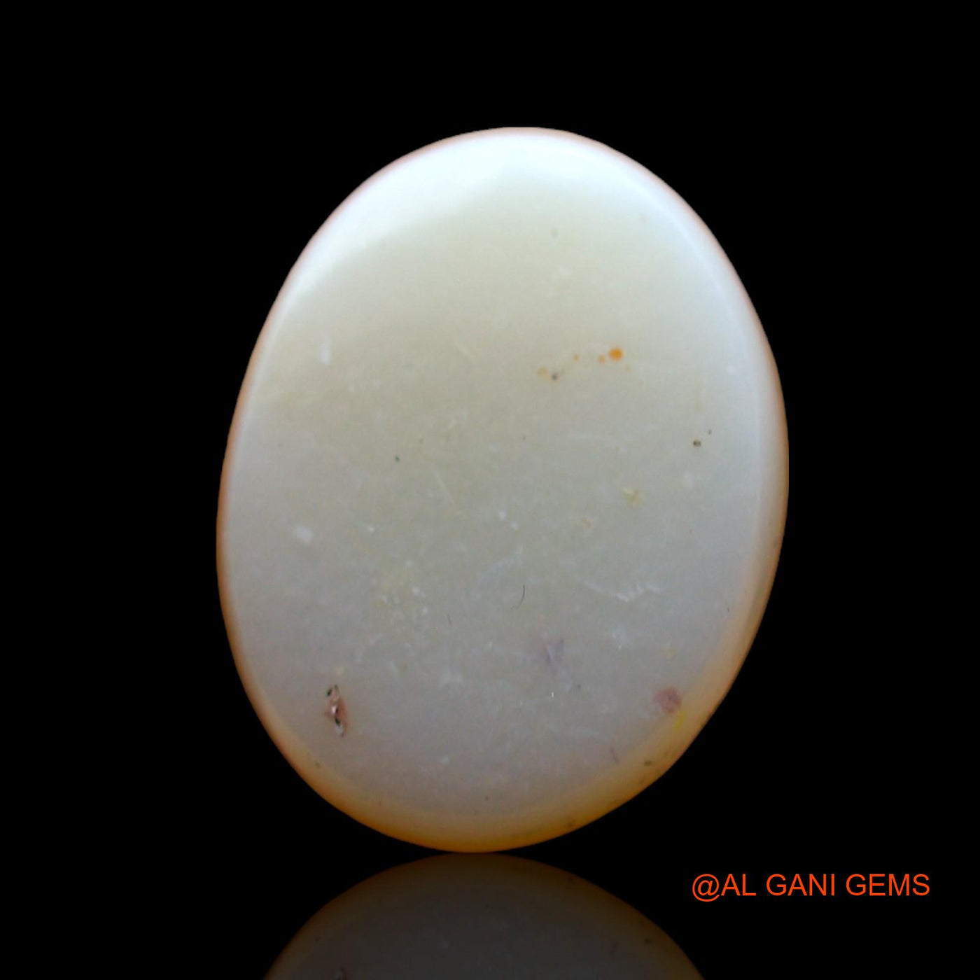 Natural Untreated Fire Opal Loose Gemstone Oval Cabochon From Australia 2.40 Cts 12x9x3 mm AC-703