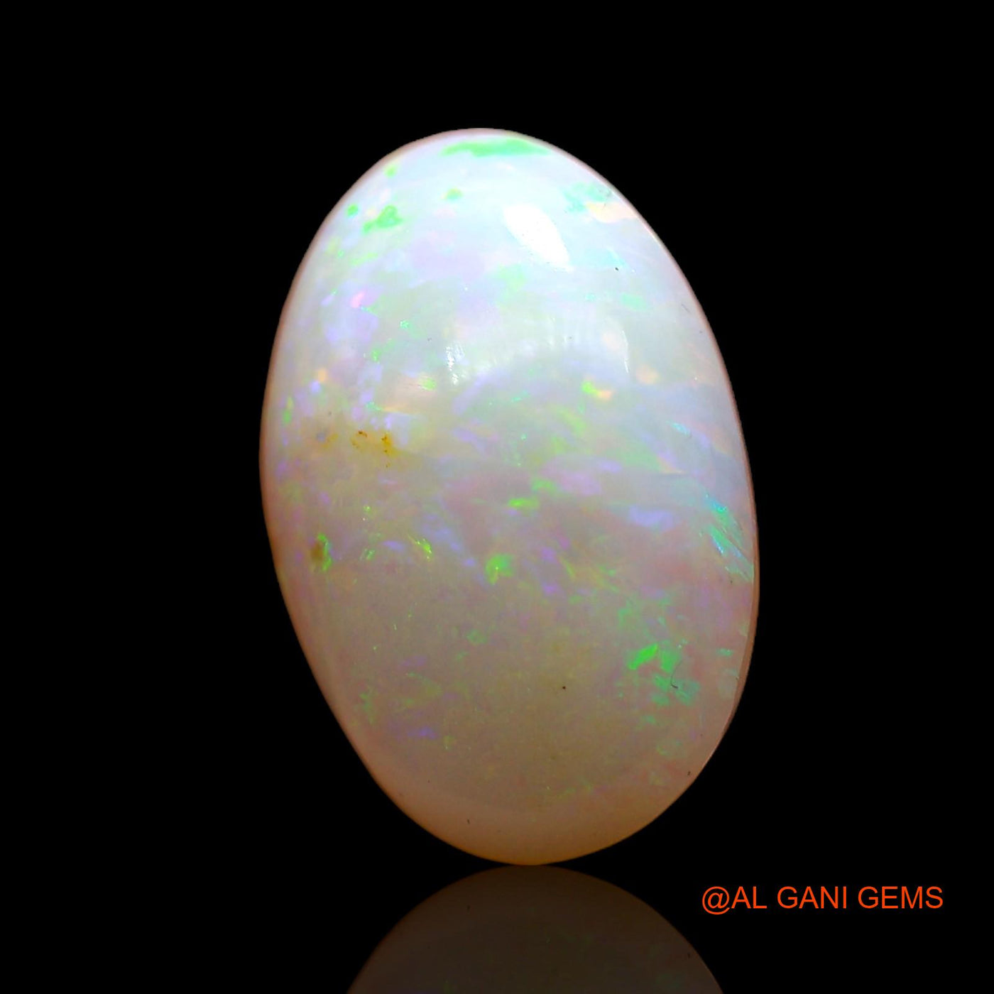 2.20 Cts Natural Australian Fire Opal Loose Gemstone Oval Cabochon 12x8x3 mm AC-704