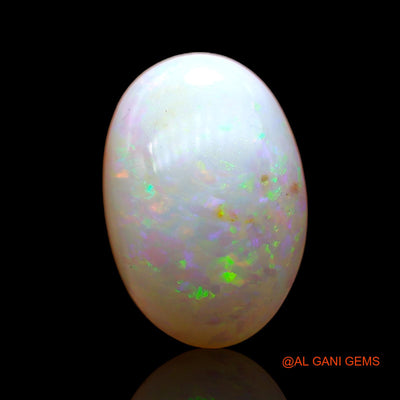 2.20 Cts Natural Australian Fire Opal Loose Gemstone Oval Cabochon 12x8x3 mm AC-704