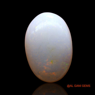 Natural Fire Opal Gemstone 2.00 Cts Loose Oval Cabochon From Australia 13x8x3 mm AC-706