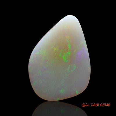 Natural Fire Opal Gemstone 1.50 Cts Loose Fancy Cabochon From Australia 12x9x1 mm AC-708