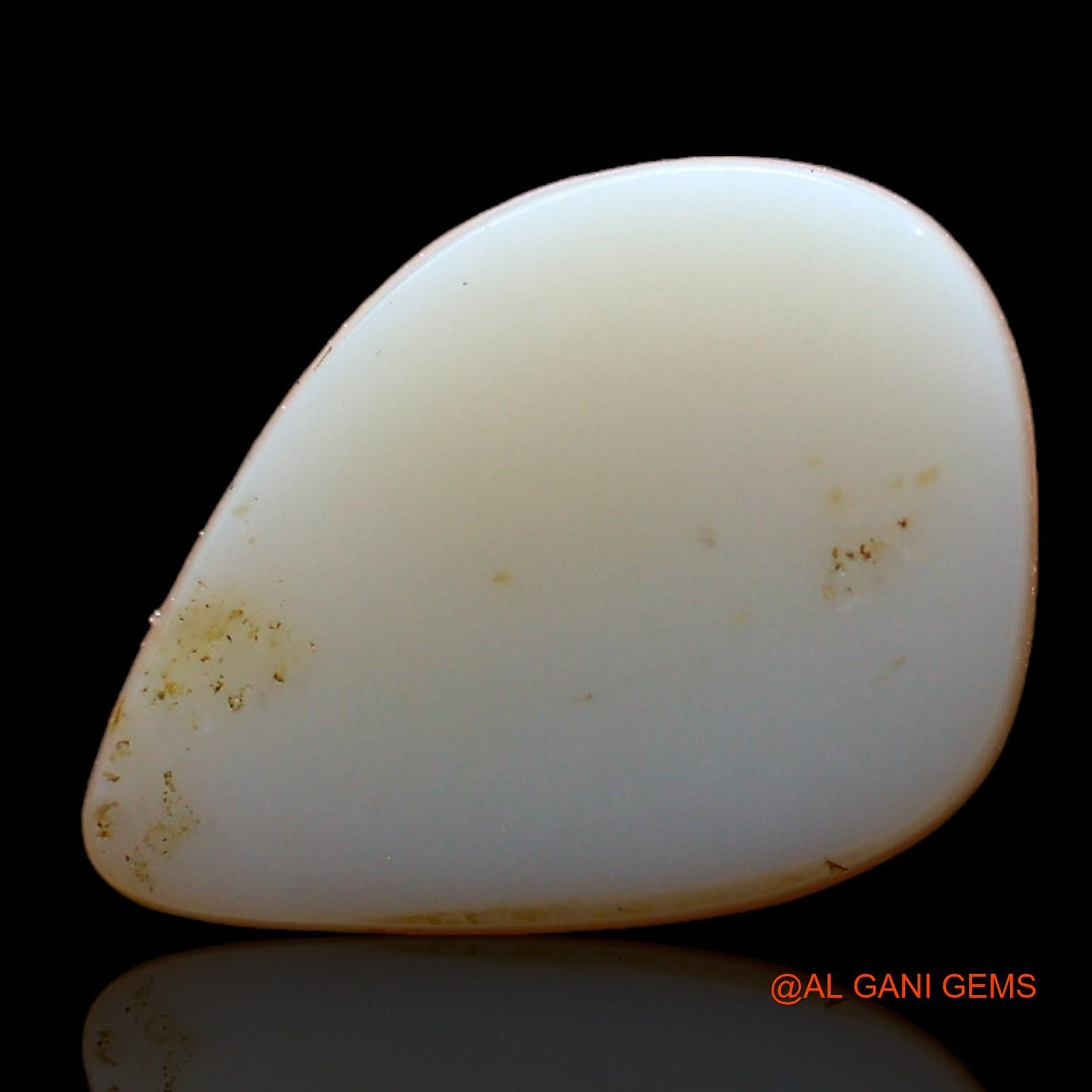 Natural Fire Opal Gemstone 1.50 Cts Loose Fancy Cabochon From Australia 12x9x1 mm AC-708