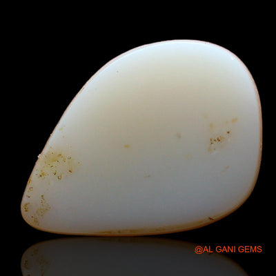 Natural Fire Opal Gemstone 1.50 Cts Loose Fancy Cabochon From Australia 12x9x1 mm AC-708