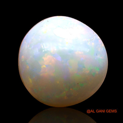 2.40 Cts Natural Australian Fire Opal Loose Gemstone Oval Cabochon 10x10x4 mm AC-710