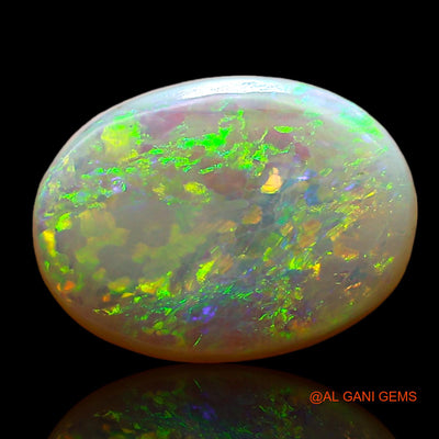 2.00 Cts Natural Australian Fire Opal Loose Gemstone Oval Cabochon 11x8x3 mm AC-714