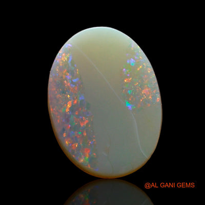 2.00 Cts Natural Australian Fire Opal Loose Gemstone Oval Cabochon 11x8x3 mm AC-714
