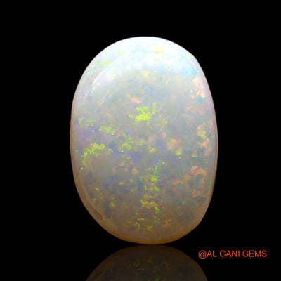 2.00 Cts Natural Australian Fire Opal Oval Cabochon Loose Gemstone For Jewelry 11x8x4 mm AC-717