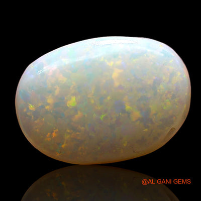 2.00 Cts Natural Australian Fire Opal Oval Cabochon Loose Gemstone For Jewelry 11x8x4 mm AC-717