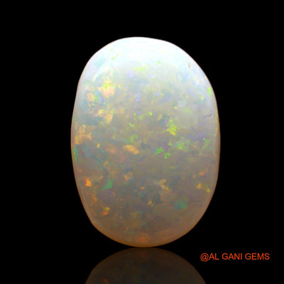 2.00 Cts Natural Australian Fire Opal Oval Cabochon Loose Gemstone For Jewelry 11x8x4 mm AC-717