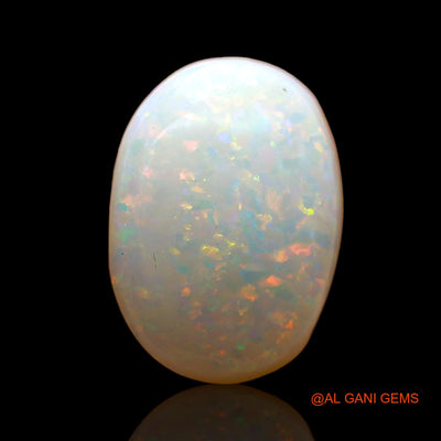 2.00 Cts Natural Australian Fire Opal Oval Cabochon Loose Gemstone For Jewelry 11x8x4 mm AC-717