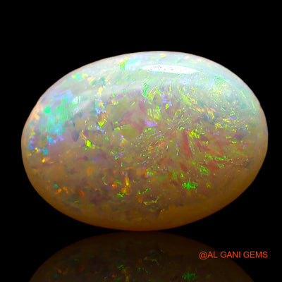 1.00 Cts Natural Australian Fire Opal Oval Cabochon Loose Gemstone For Jewelry 11x8x3 mm AC-720