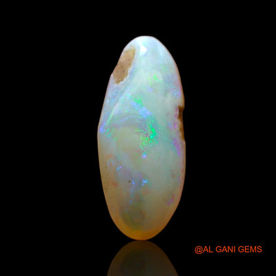 2.00 Cts Natural Australian Fire Opal Fancy Cabochon Loose Gemstone For Jewelry 14x6x3 mm AC-721