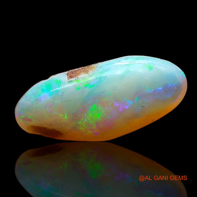 2.00 Cts Natural Australian Fire Opal Fancy Cabochon Loose Gemstone For Jewelry 14x6x3 mm AC-721