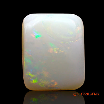 2.00 Cts Natural Australian Fire Opal Loose Gemstone Square Cabochon 10x8x3 mm AC-723