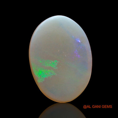 Natural Fire Opal Gemstone 2.00 Cts Loose Oval Cabochon From Australia 12x8x3 mm AC-724