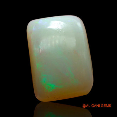 Natural Fire Opal Gemstone 3.00 Cts Loose Square Cabochon From Australia 13x7x4 mm AC-726