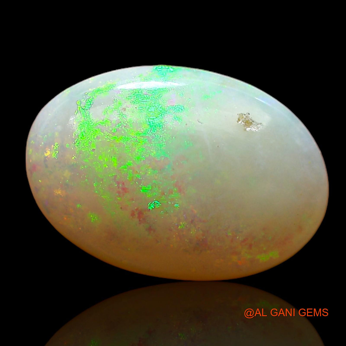 2.00 Cts Natural Australian Fire Opal Loose Gemstone Oval Cabochon 12x8x3 mm AC-728