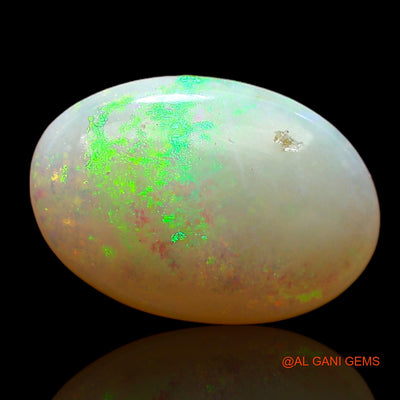 2.00 Cts Natural Australian Fire Opal Loose Gemstone Oval Cabochon 12x8x3 mm AC-728