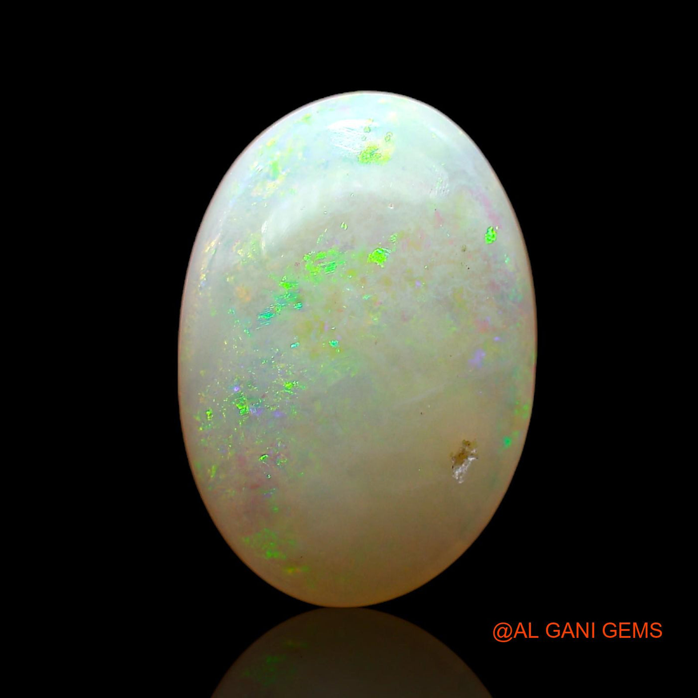 2.00 Cts Natural Australian Fire Opal Loose Gemstone Oval Cabochon 12x8x3 mm AC-728