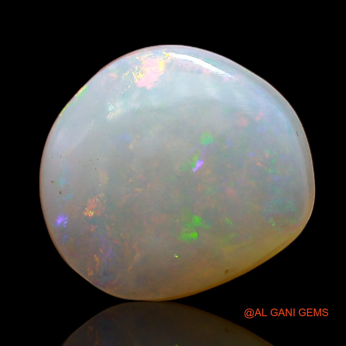 3.00 Cts Natural Australian Fire Opal Loose Gemstone Oval Cabochon 11x9x4 mm AC-729