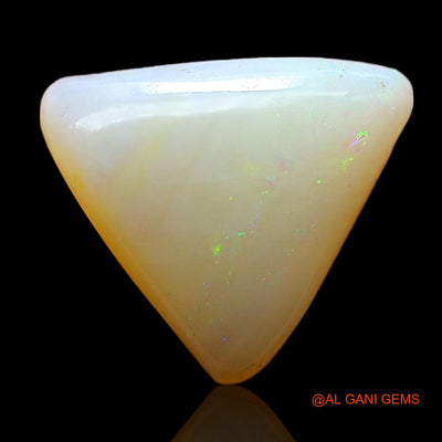 2.00 Cts Natural Australian Fire Opal Loose Gemstone Trillion Cabochon 10x9x3 mm AC-731