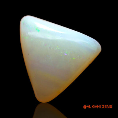2.00 Cts Natural Australian Fire Opal Loose Gemstone Trillion Cabochon 10x9x3 mm AC-731