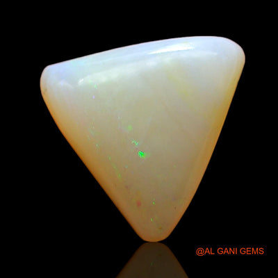 2.00 Cts Natural Australian Fire Opal Loose Gemstone Trillion Cabochon 10x9x3 mm AC-731