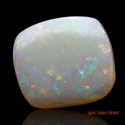 1.00 Cts Natural Australian Fire Opal Loose Gemstone Square Cabochon 10x9x2 mm AC-734