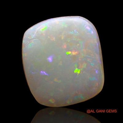 1.00 Cts Natural Australian Fire Opal Loose Gemstone Square Cabochon 10x9x2 mm AC-734