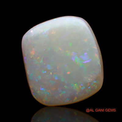 1.00 Cts Natural Australian Fire Opal Loose Gemstone Square Cabochon 10x9x2 mm AC-734