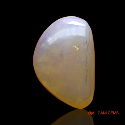 2.00 Cts Natural Australian Fire Opal Fancy Cabochon Loose Gemstone For Jewelry 12x8x2 mm AC-735