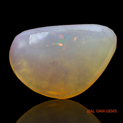 2.00 Cts Natural Australian Fire Opal Fancy Cabochon Loose Gemstone For Jewelry 12x8x2 mm AC-735