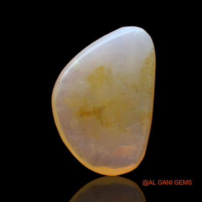 2.00 Cts Natural Australian Fire Opal Fancy Cabochon Loose Gemstone For Jewelry 12x8x2 mm AC-735