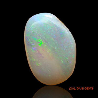 Natural Fire Opal Gemstone 1.00 Cts Loose Oval Cabochon From Australia 11x8x2 mm AC-737
