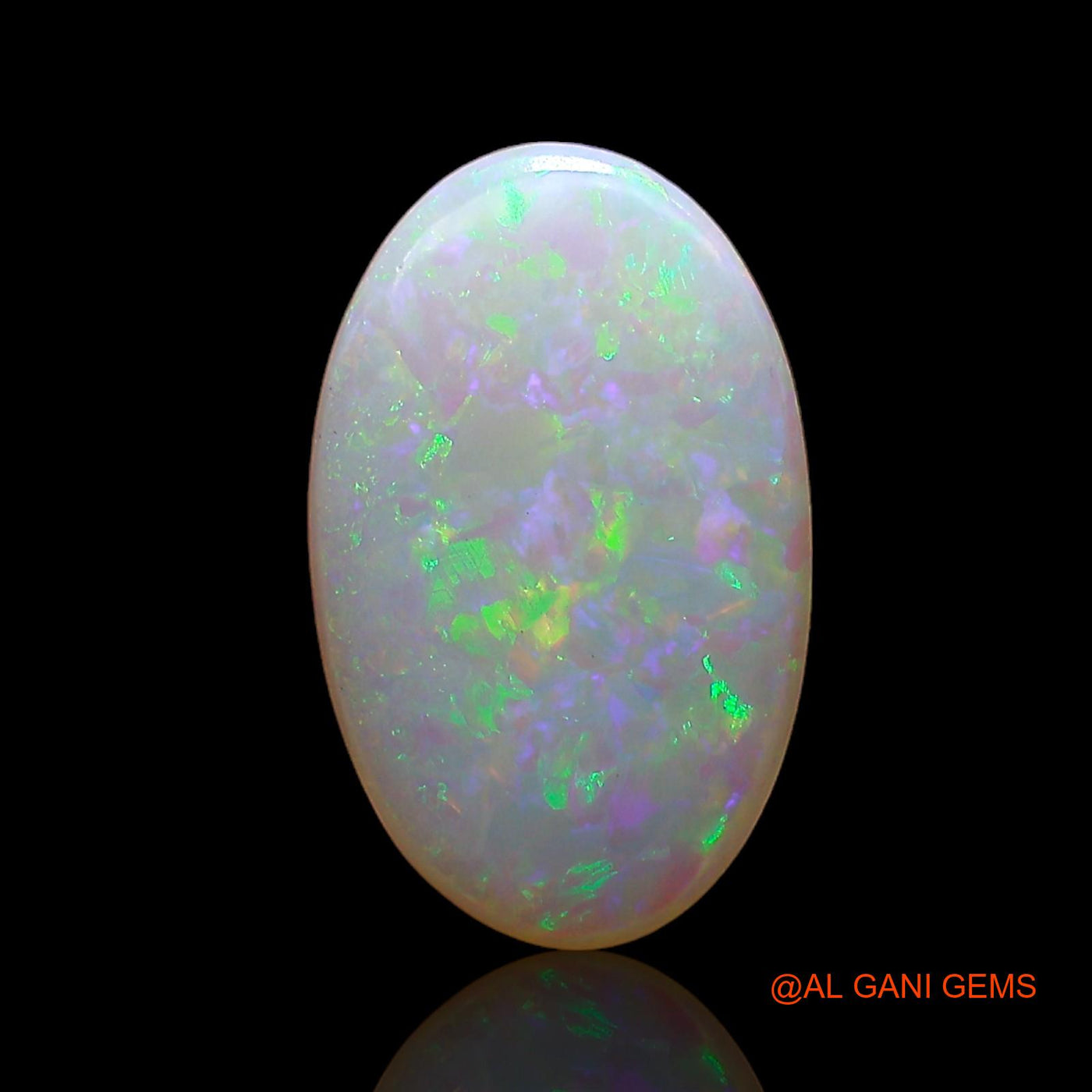 1.00 Cts Natural Australian Fire Opal Loose Gemstone Oval Cabochon 9x5x1 mm AC-738